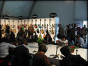 Gibson Guitar Booth